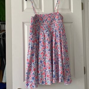 Pink Lily floral romper